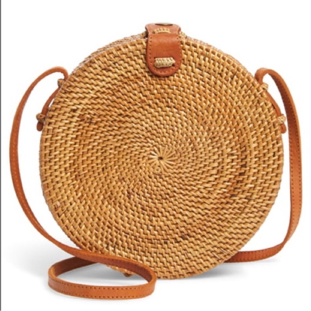 Straw Studios Wicker Bag